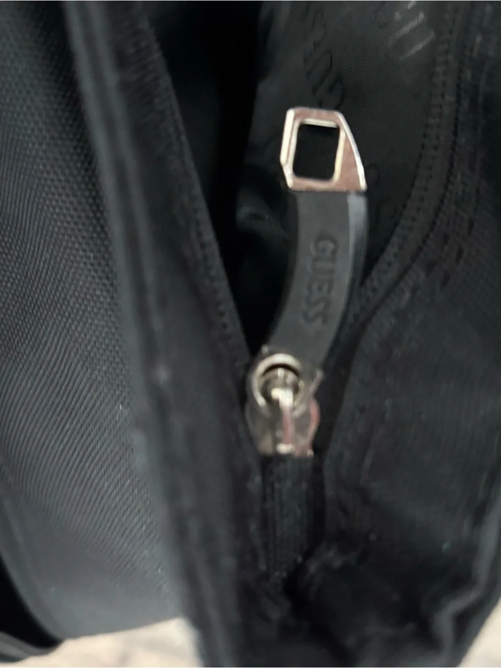 GUESS Black Duffel Travel Bag with Tag
